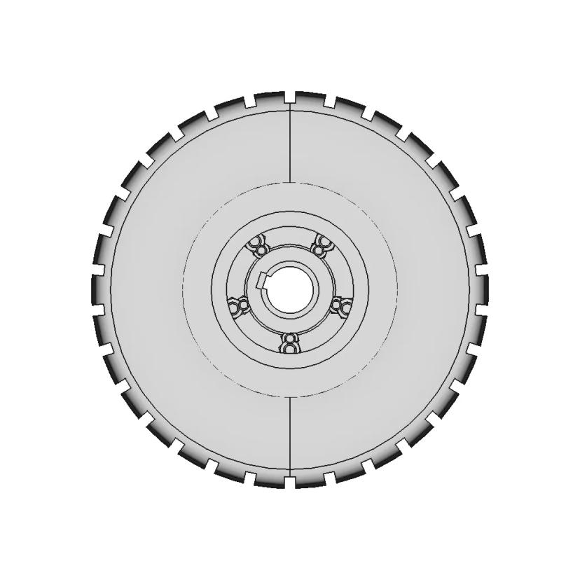 Forklift Wheel | 3D Engineering Design File