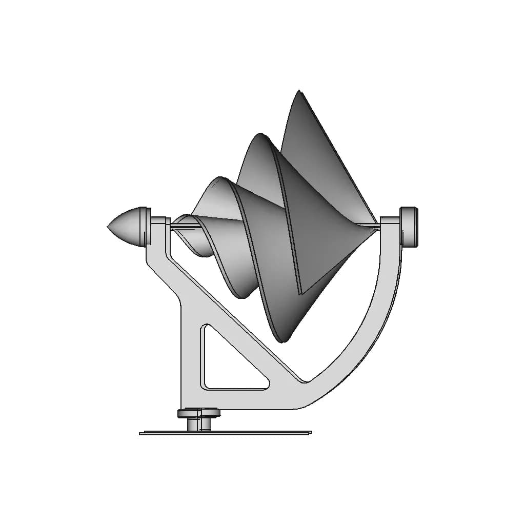 Turbin Archimedes - Standard Mechanical Component_0_90_degree_snapshot