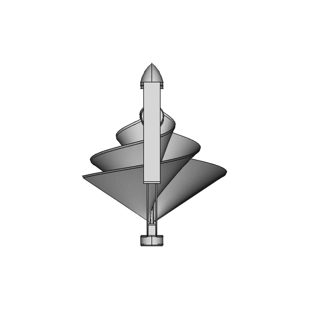 Turbin Archimedes - Standard Mechanical Component_90_0_degree_snapshot