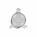 3 Phase Induction Motor | High-Quality CAD Model_0_0_degree_snapshot