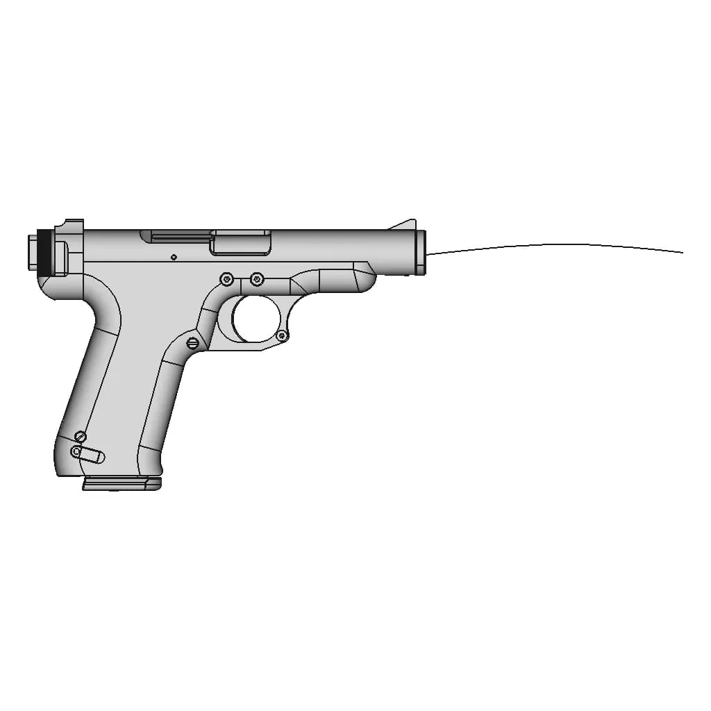 Forgotten Weapons South Africa S Mus Grave - Downloadable CAD Representation_0_0_degree_snapshot