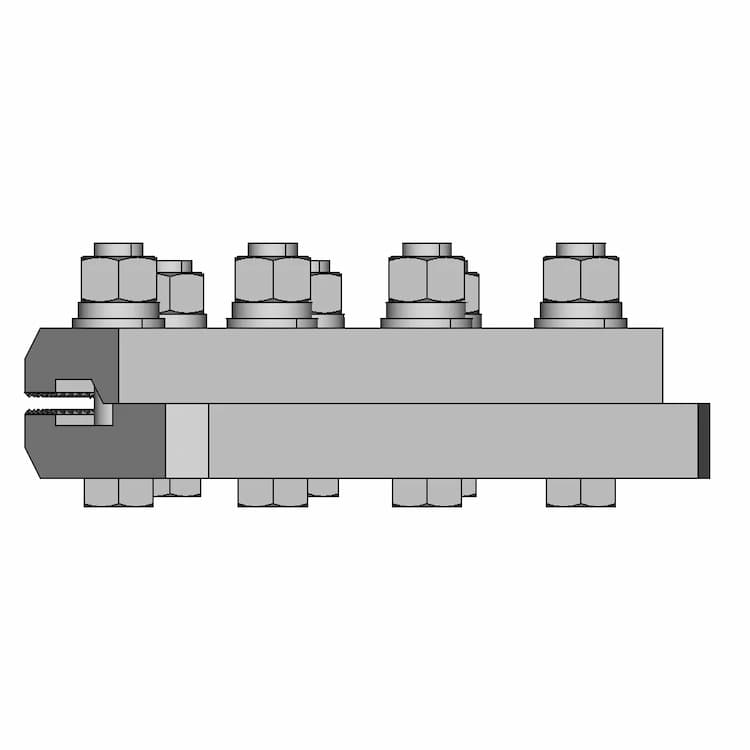 Autobody Frame Pull Clamp For Frame Straightening And Body Repair Work | High-Quality CAD Model
