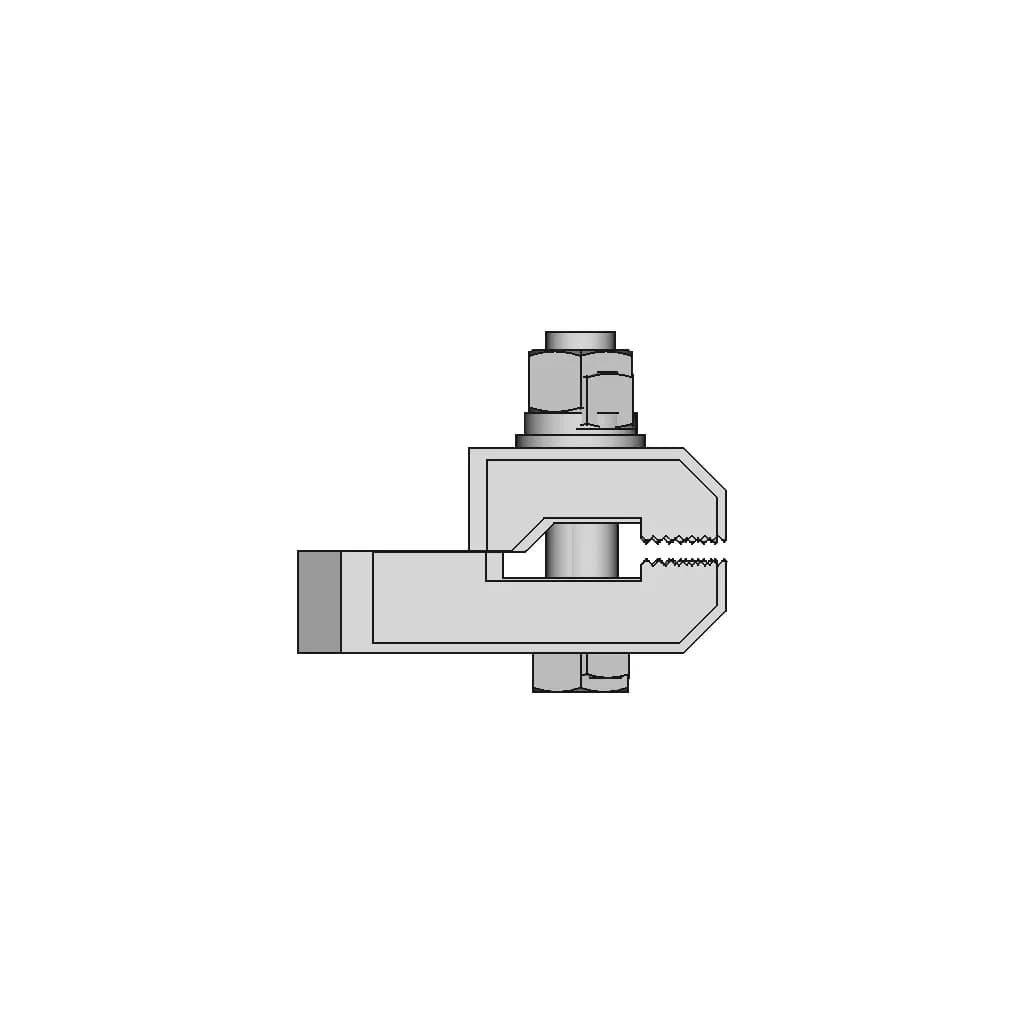 Autobody Frame Pull Clamp For Frame Straightening And Body Repair Work | High-Quality CAD Model_0_270_degree_snapshot