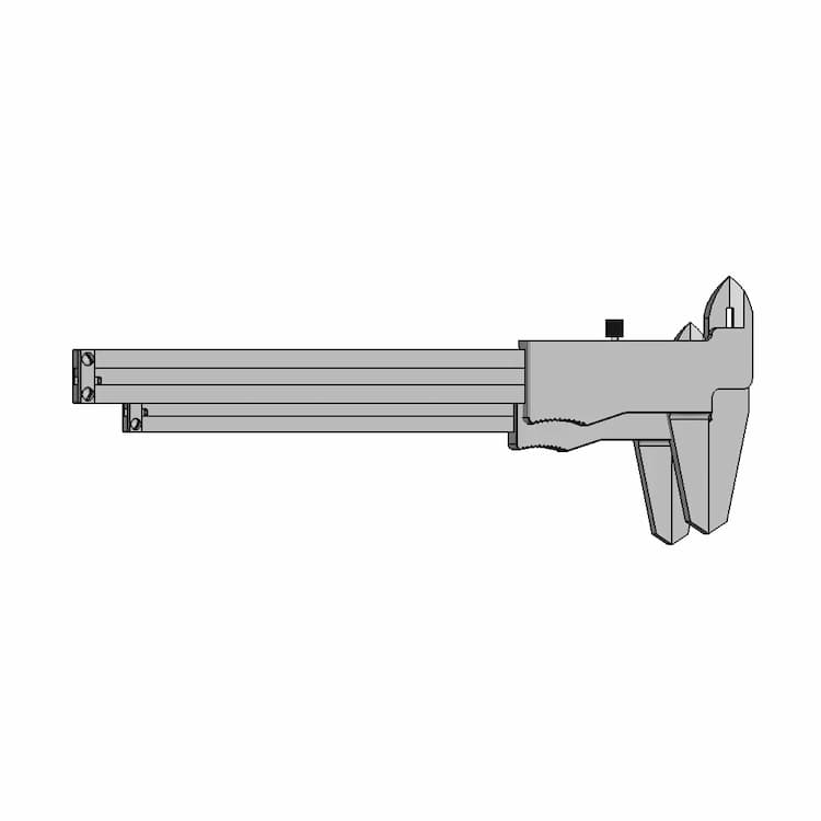 Mechanical Caliper 150 0 02 | 3D Engineering Design File