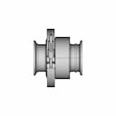 Gardner Denver Screw Type Air Compressor With Dryers And Accumulator Tank - Downloadable CAD Representation_0_0_degree_snapshot