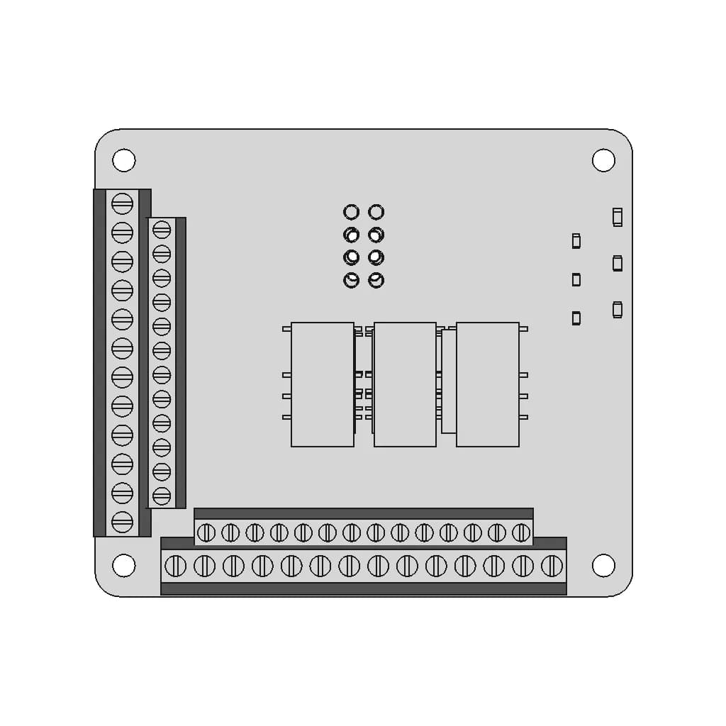 Rasperry Pi Automation Hat | 3D Engineering Design File_270_0_degree_snapshot