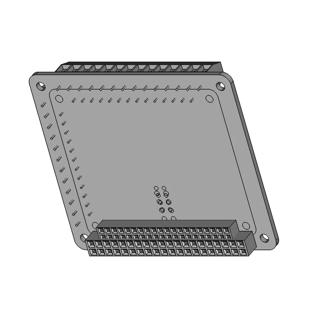 Rasperry Pi Automation Hat | 3D Engineering Design File_60_30_degree_snapshot