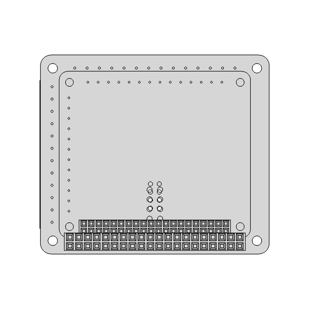 Rasperry Pi Automation Hat | 3D Engineering Design File_90_0_degree_snapshot