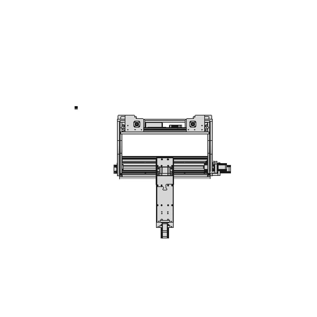 Cnc Mill_Router Dual X Motor | High-Quality CAD Model_270_0_degree_snapshot