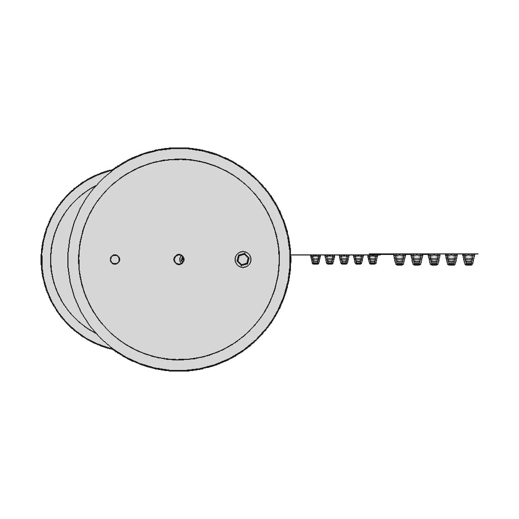 Pvc Ampoule Forming Roller - Standard Mechanical Component_90_0_degree_snapshot