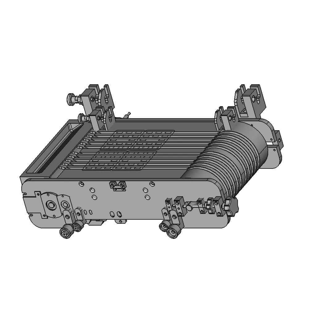 Tablet Feeder Roller Type | High-Quality CAD Model_60_30_degree_snapshot