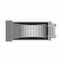 Mini Digger Bucket 200Mm - Downloadable CAD Representation_0_270_degree_snapshot