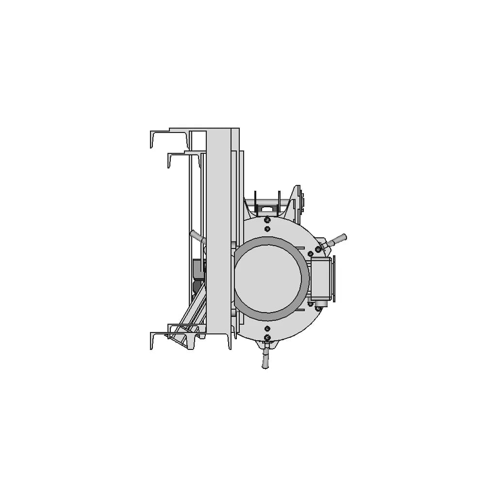 Centrifugal Mill 0 5 Ton Hour - Standard Mechanical Component_0_270_degree_snapshot