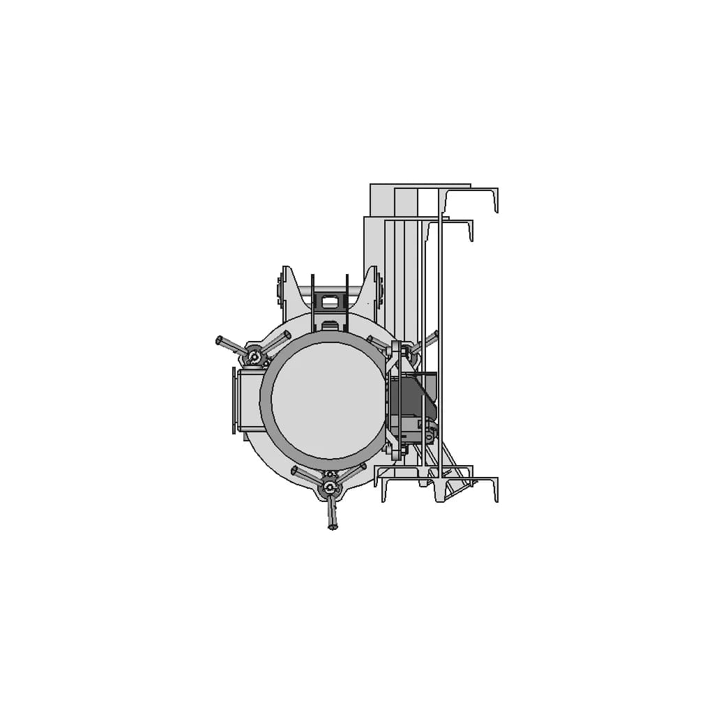 Centrifugal Mill 0 5 Ton Hour - Standard Mechanical Component_0_90_degree_snapshot