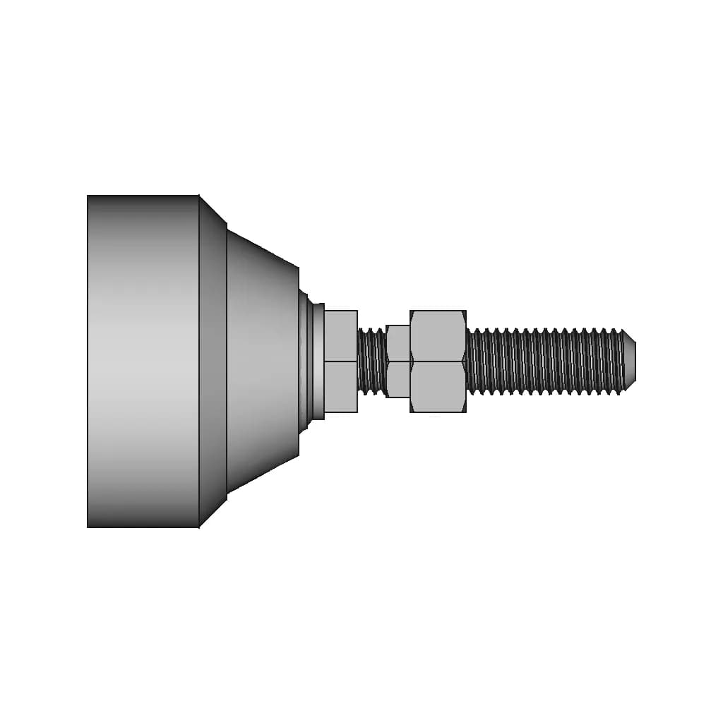 Adjustable Foot M12 60Mm - Standard Mechanical Component_0_270_degree_snapshot