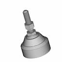 Adjustable Foot M12 60Mm - Standard Mechanical Component_60_30_degree_snapshot
