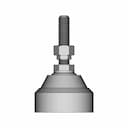 Adjustable Foot M12 60Mm - Standard Mechanical Component_90_0_degree_snapshot