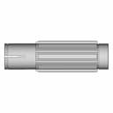 Spline Shaft | High-Quality CAD Model_0_0_degree_snapshot