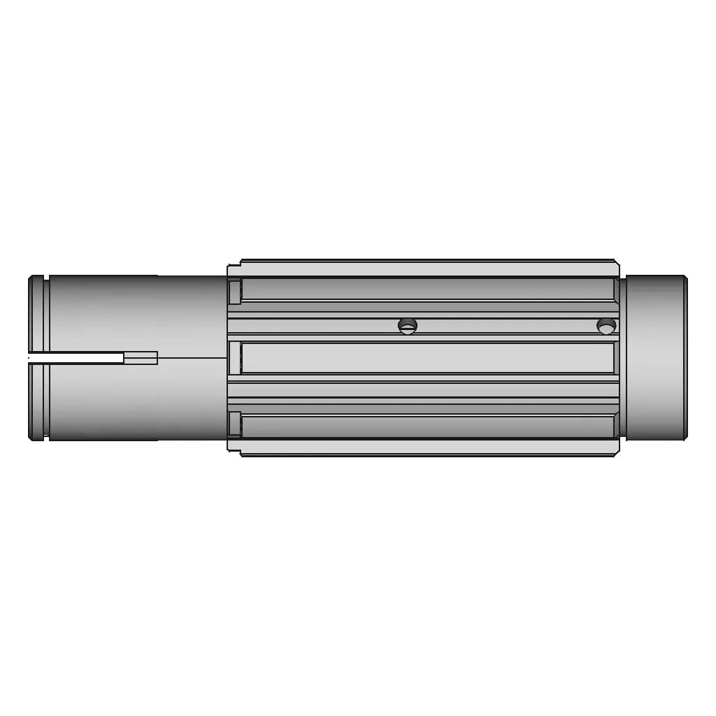 Spline Shaft | High-Quality CAD Model_270_0_degree_snapshot