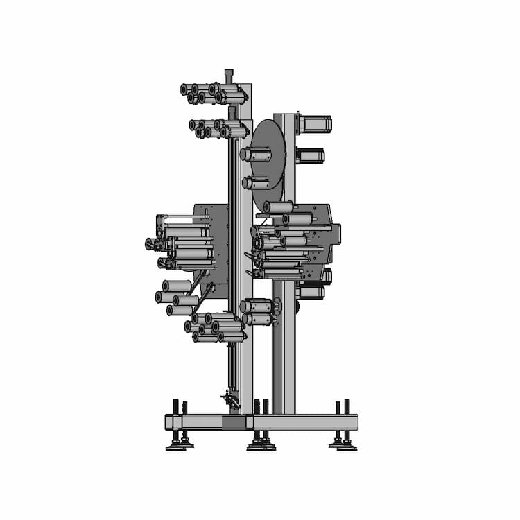 Bobinadora Vertical | High-Quality CAD Model
