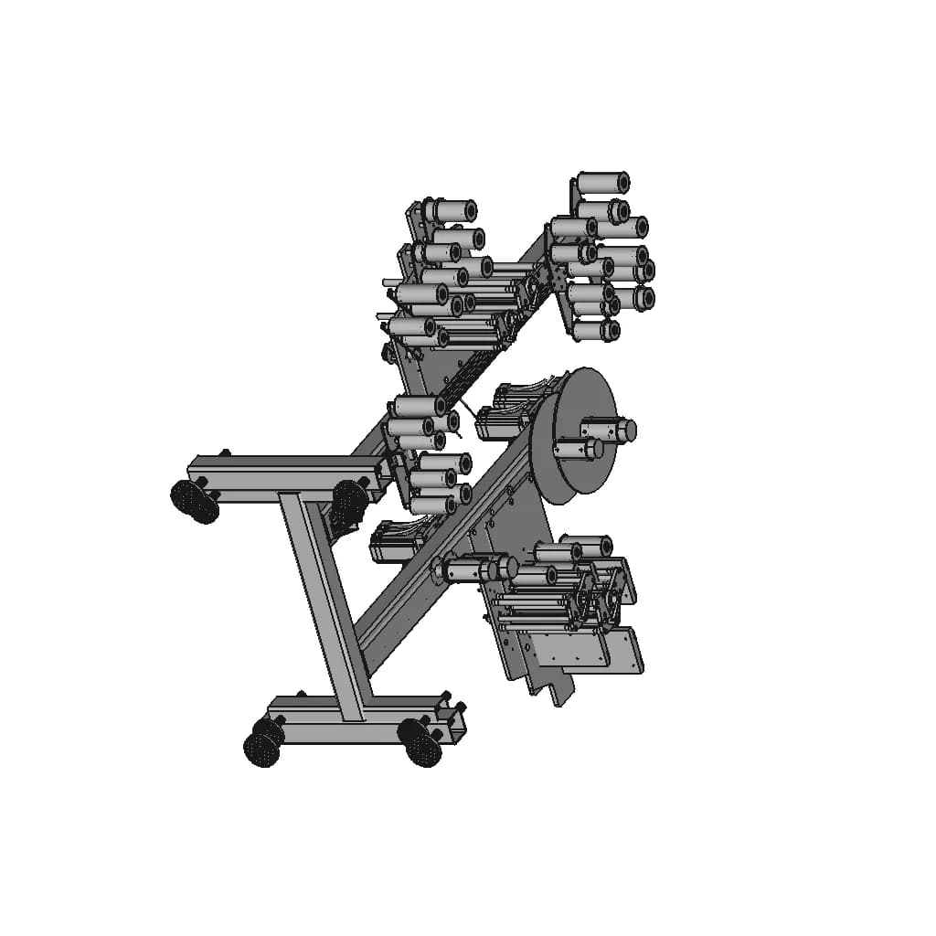 Bobinadora Vertical | High-Quality CAD Model_60_30_degree_snapshot
