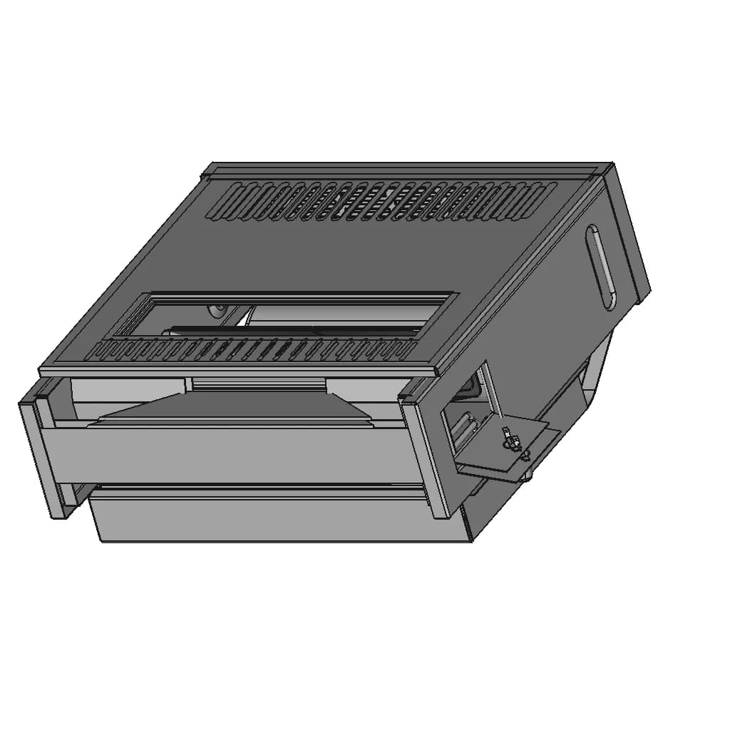 Sheet Metal Heater - Downloadable CAD Representation_60_30_degree_snapshot
