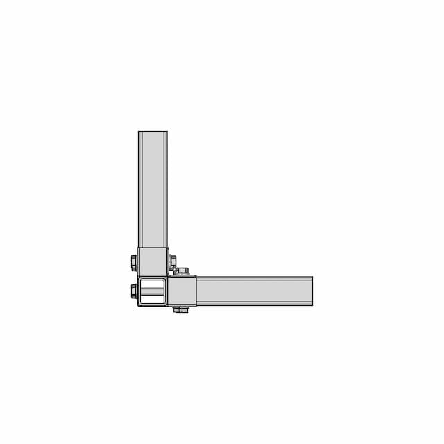 Square Tubes Bracket | 3D Engineering Design File
