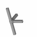 Square Tubes Bracket | 3D Engineering Design File_60_30_degree_snapshot