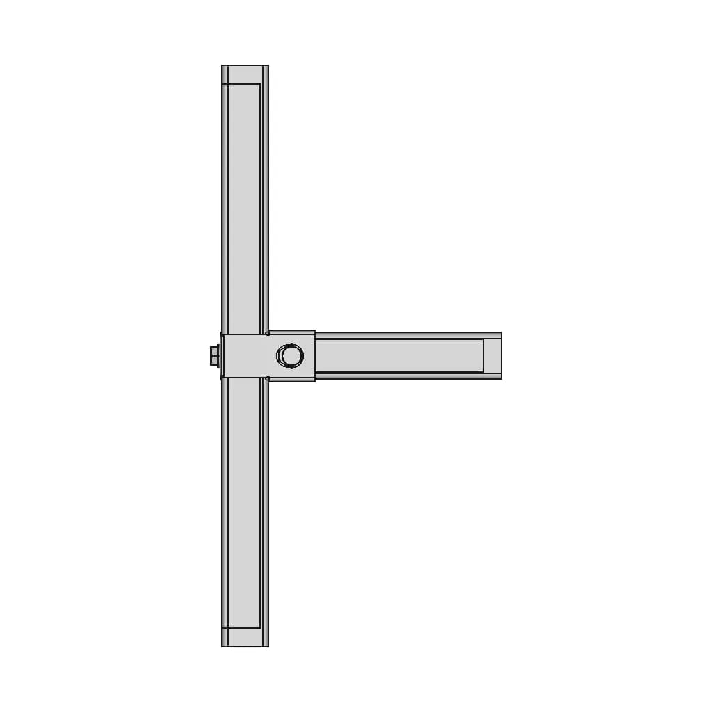 Square Tubes Bracket | 3D Engineering Design File_90_0_degree_snapshot