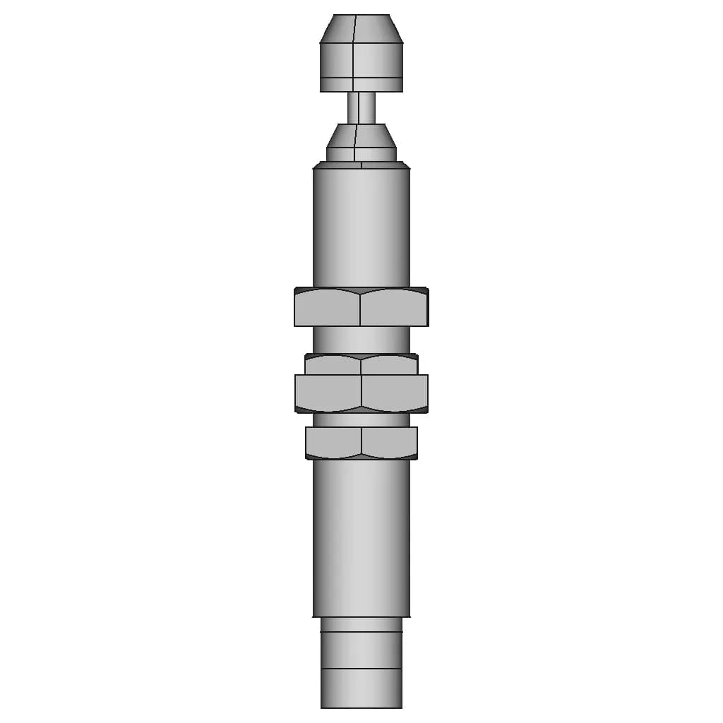 Pneumatic Shock Absorber | 3D Engineering Design File_0_90_degree_snapshot