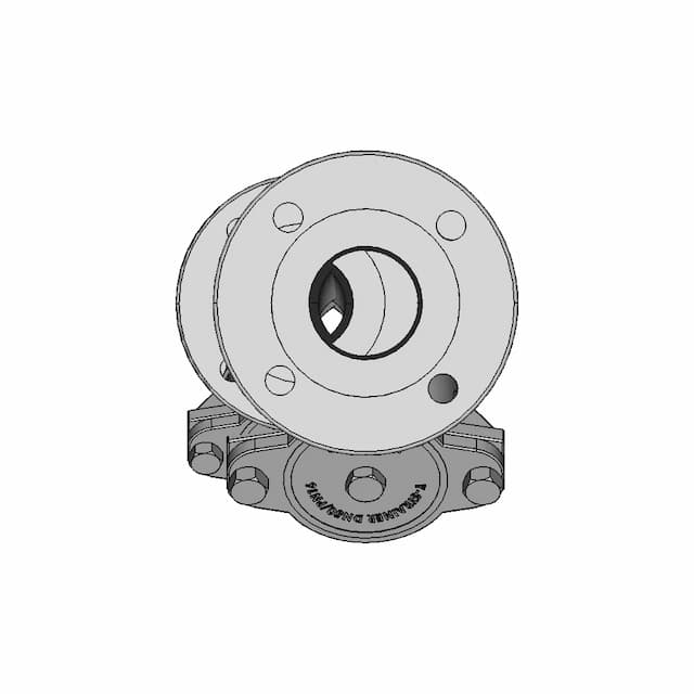 Y Strainer Brass Dn50 Pn16 | High-Quality CAD Model