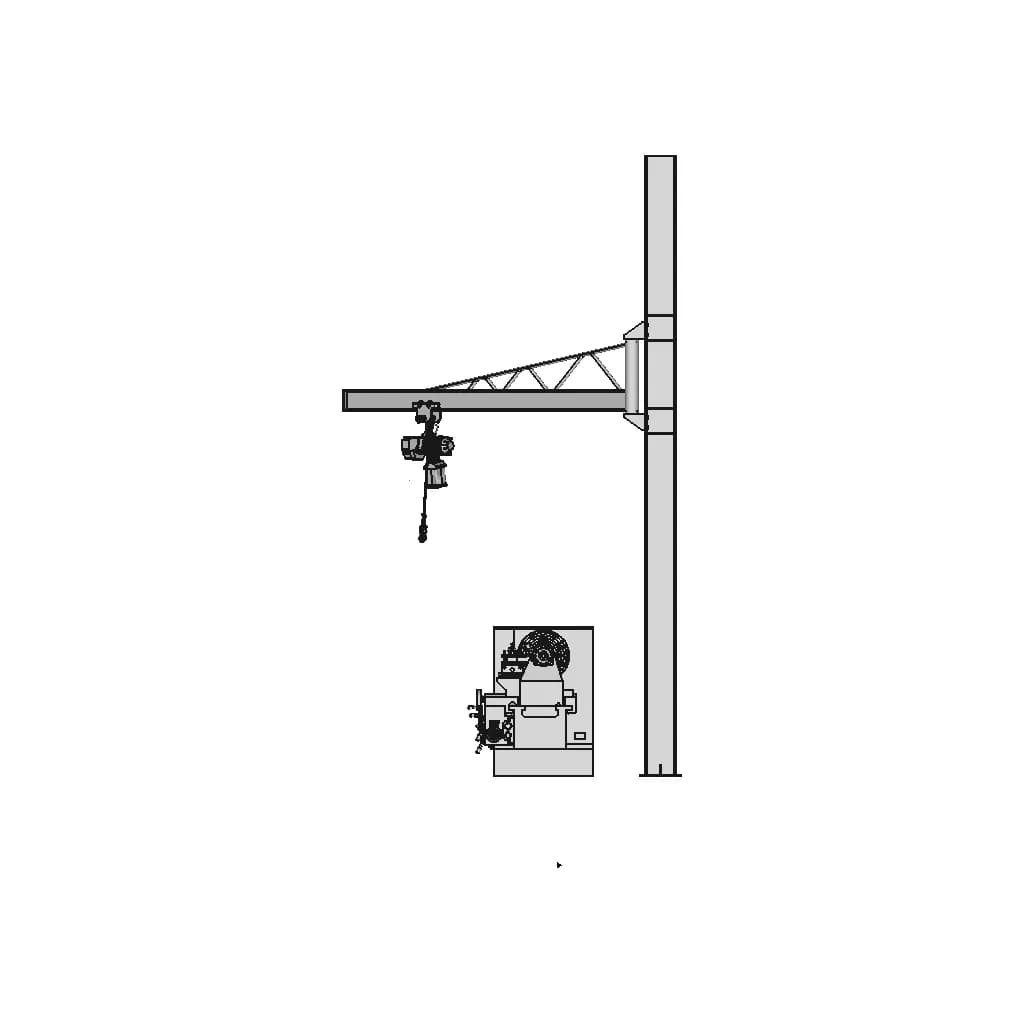 Jib Crane - Downloadable CAD Representation_0_90_degree_snapshot