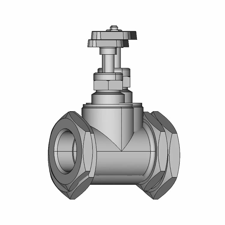 Design Of Gate Valve | High-Quality CAD Model