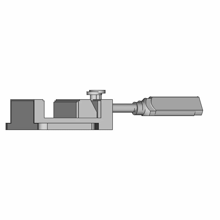 Hbm Small Drill Vise - Downloadable CAD Representation