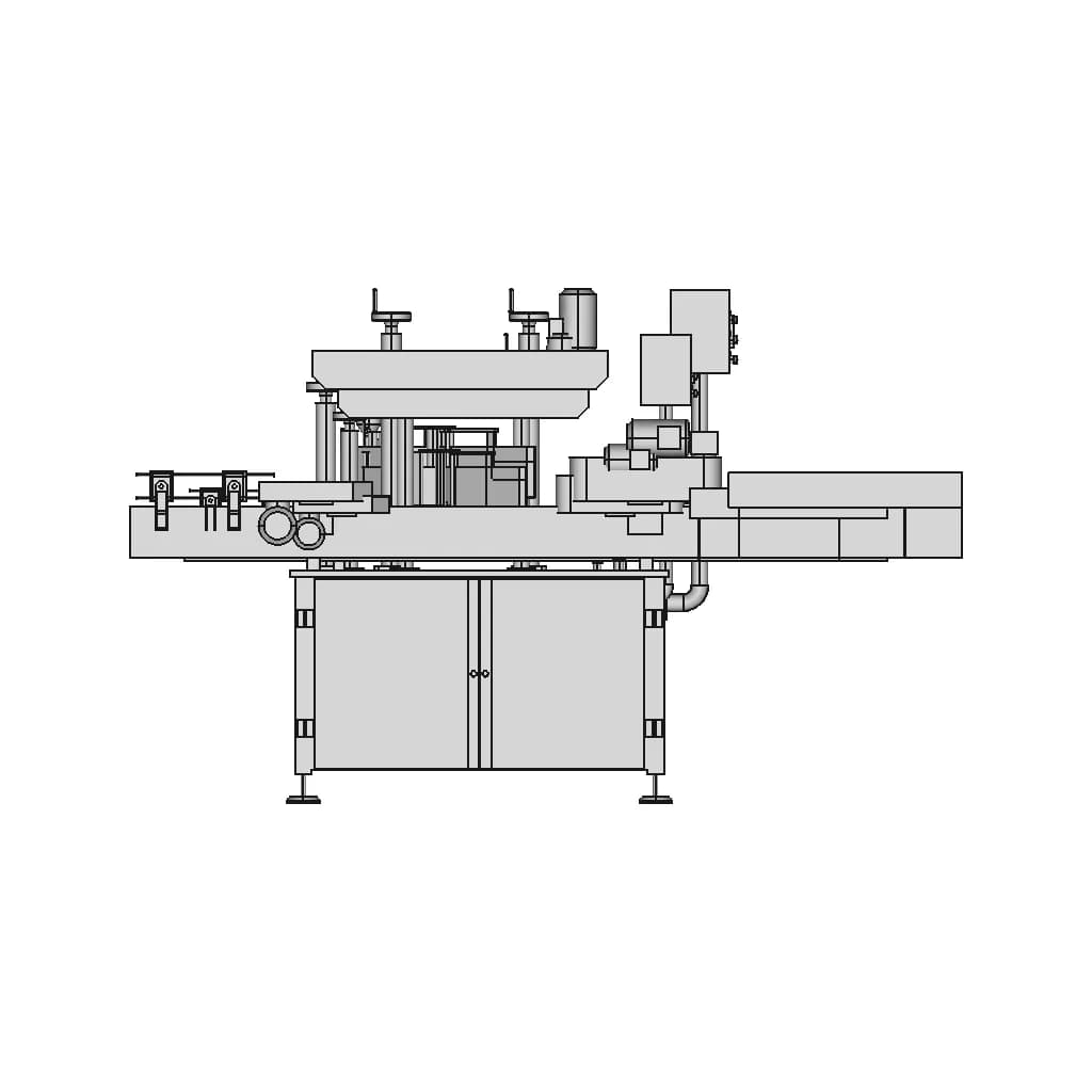 Etiquetadora De 1 Cabezal | High-Quality CAD Model_0_0_degree_snapshot