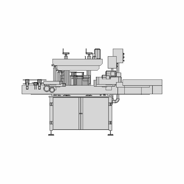 Etiquetadora De 1 Cabezal | High-Quality CAD Model
