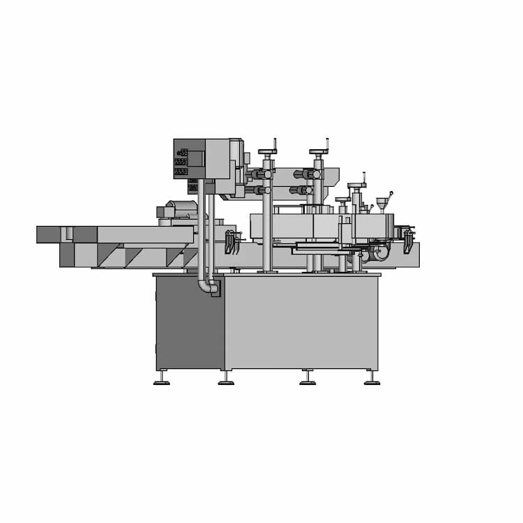 Etiquetadora De 1 Cabezal | High-Quality CAD Model