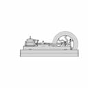 Twin Modified Stuart Steam Engine | 3D Engineering Design File_0_0_degree_snapshot