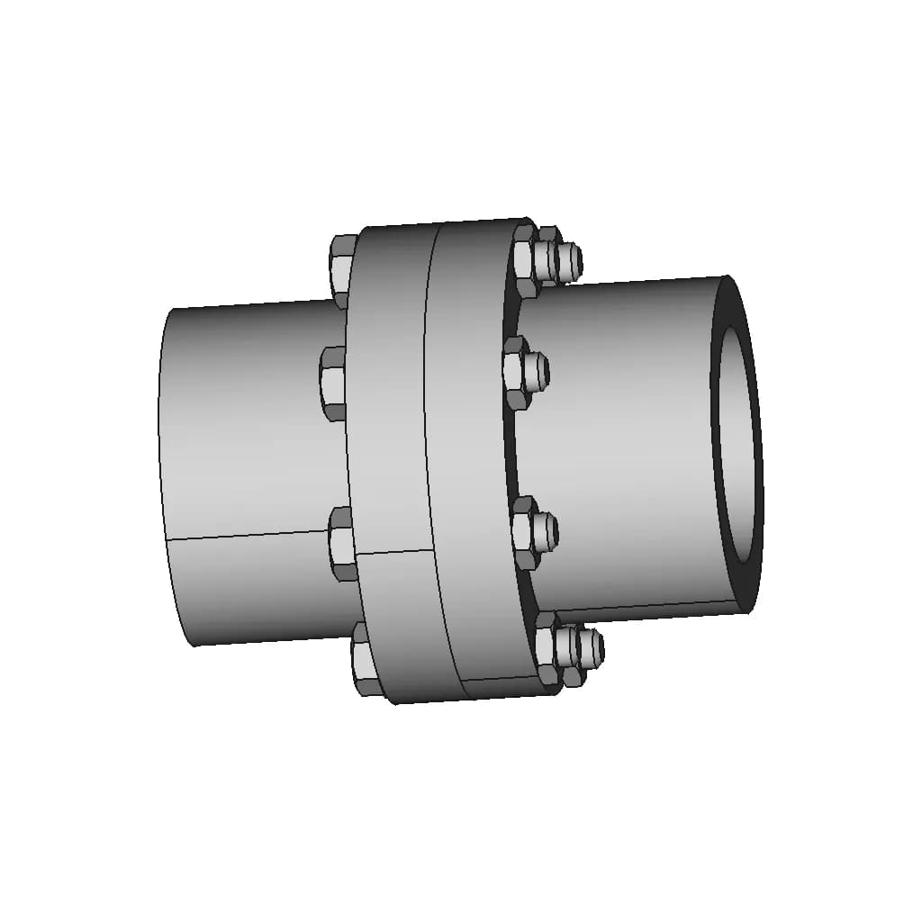 Elastic Coupling - Standard Mechanical Component_0_0_degree_snapshot