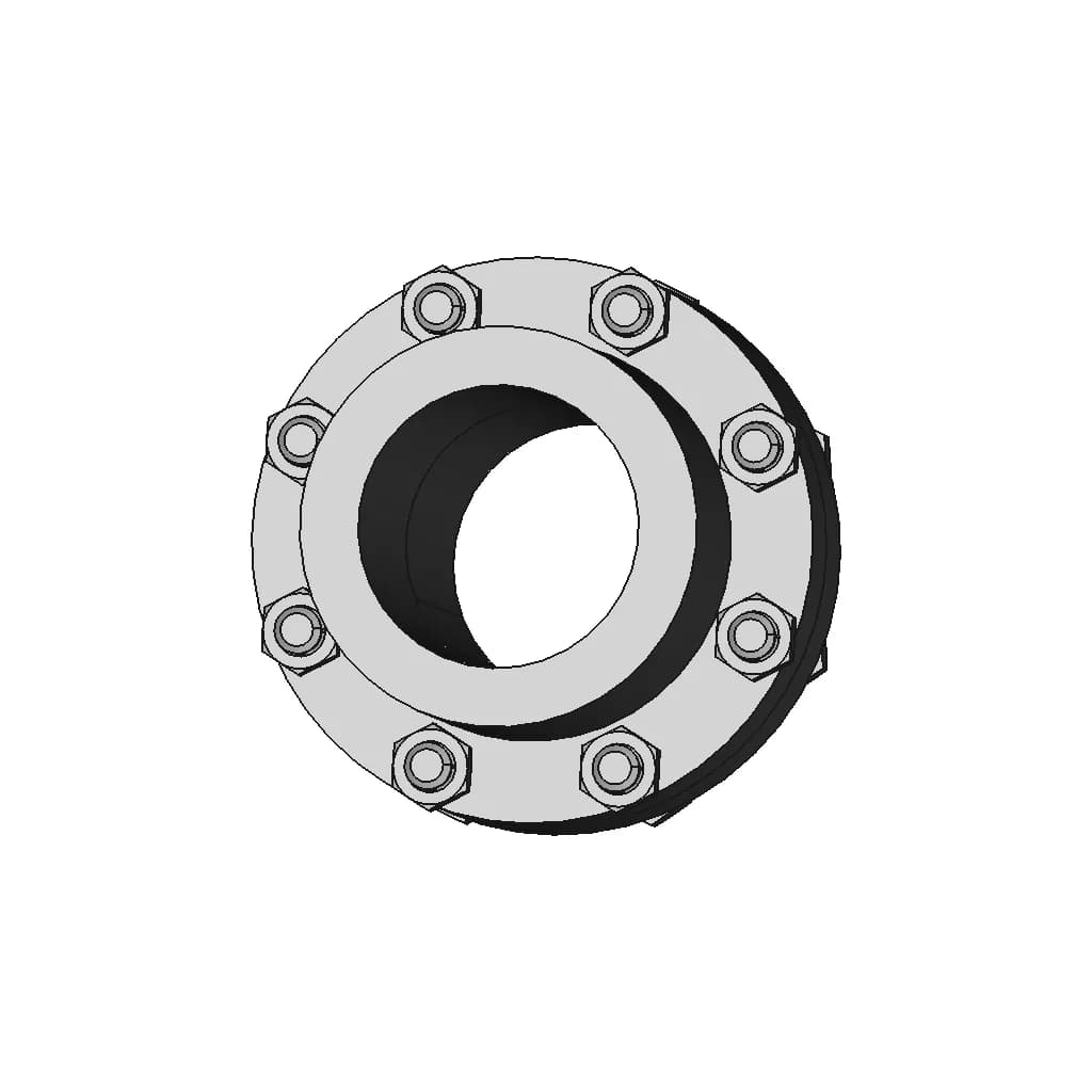 Elastic Coupling - Standard Mechanical Component_0_90_degree_snapshot