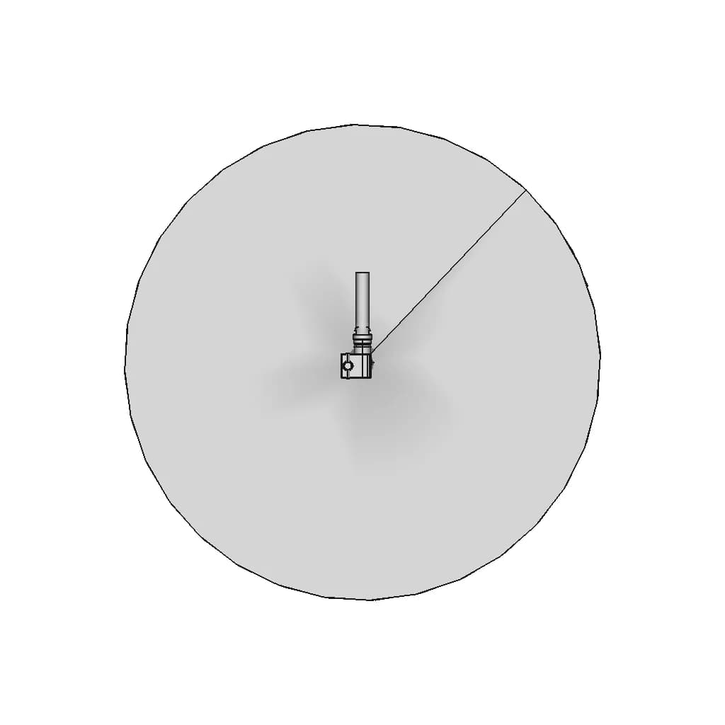 Vegetable Mill Prof | High-Quality CAD Model_90_0_degree_snapshot
