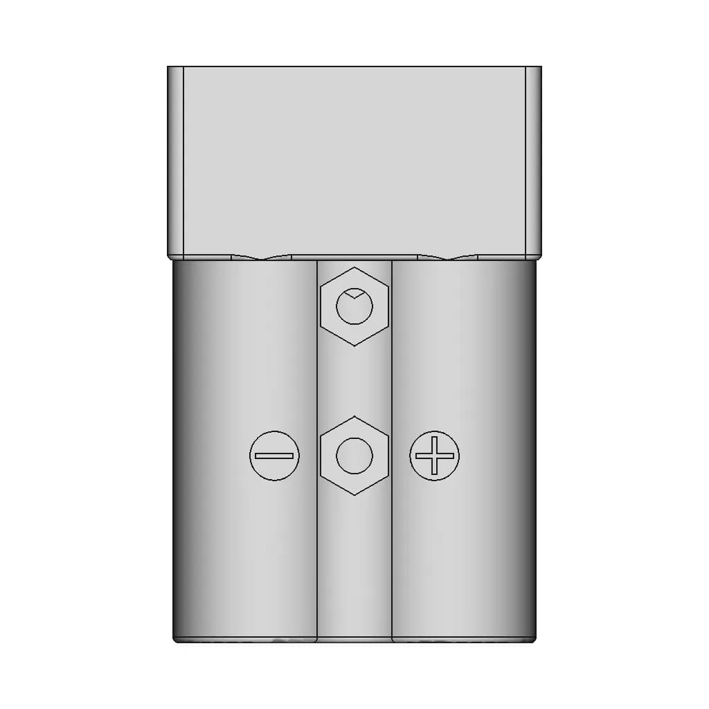 Anchi Connector 350A 600V - Downloadable CAD Representation_270_0_degree_snapshot