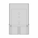 Anchi Connector 350A 600V - Downloadable CAD Representation_90_0_degree_snapshot