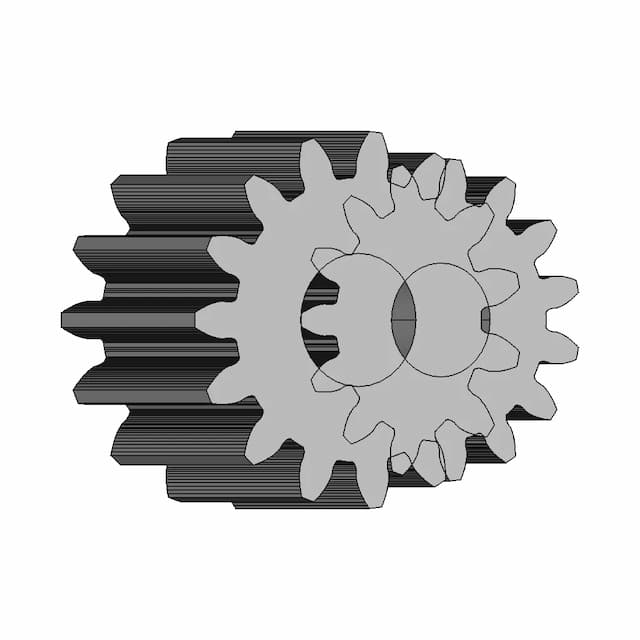 0 5M Spur Gear | High-Quality CAD Model