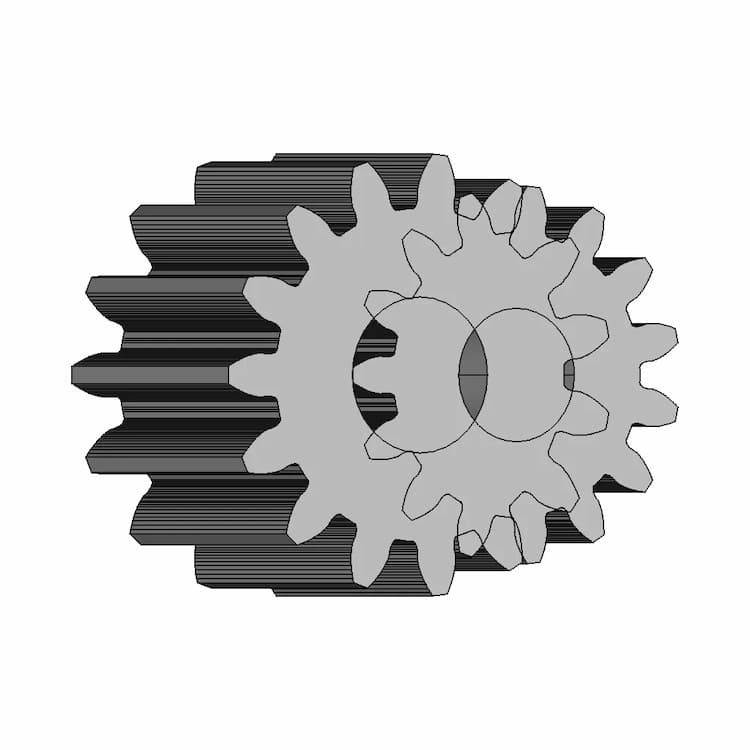 0 5M Spur Gear | High-Quality CAD Model