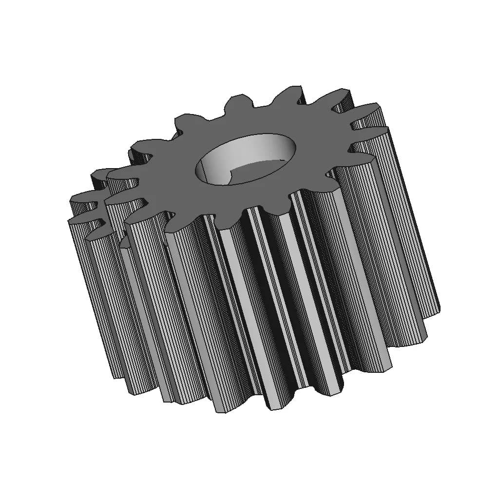 0 5M Spur Gear | High-Quality CAD Model_60_30_degree_snapshot