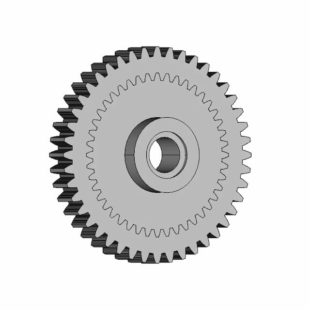 0 5M Spur Gear - Standard Mechanical Component