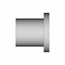 Mini Sequental Shifter And Handbrake With Only 80X80X5Mm In Size - Downloadable CAD Representation_270_0_degree_snapshot