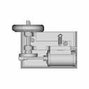 Single Cylinder Oscillating Steam Engine - Downloadable CAD Representation_270_0_degree_snapshot