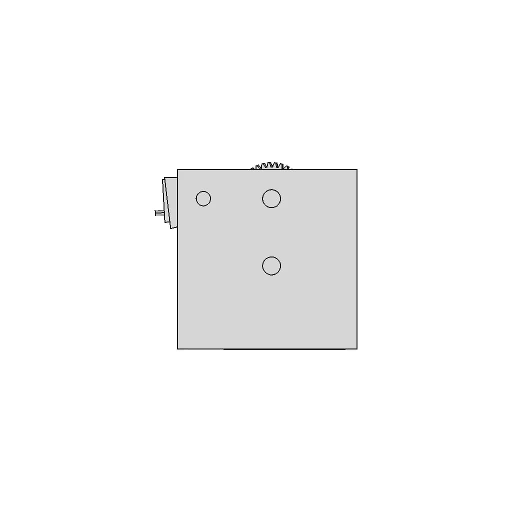 Feed Gear Box Of Lathe - Downloadable CAD Representation_0_90_degree_snapshot